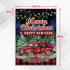 H&G Studios Merry Christmas (Red Truck) 12x18in Garden Flag - Flags Importer
