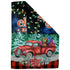 H&G Studios Merry Christmas (Red Truck) 12x18in Garden Flag - Flags Importer