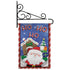 H&G Studios Santa (Ho Ho Ho) 12x18in Garden Flag - Flags Importer