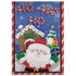 H&G Studios Santa (Ho Ho Ho) 12x18in Garden Flag - Flags Importer