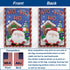 H&G Studios Santa (Ho Ho Ho) 12x18in Garden Flag - Flags Importer