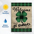 H&G Studios St. Patrick's Day (Welcome) 12x18in Garden Flag - Flags Importer