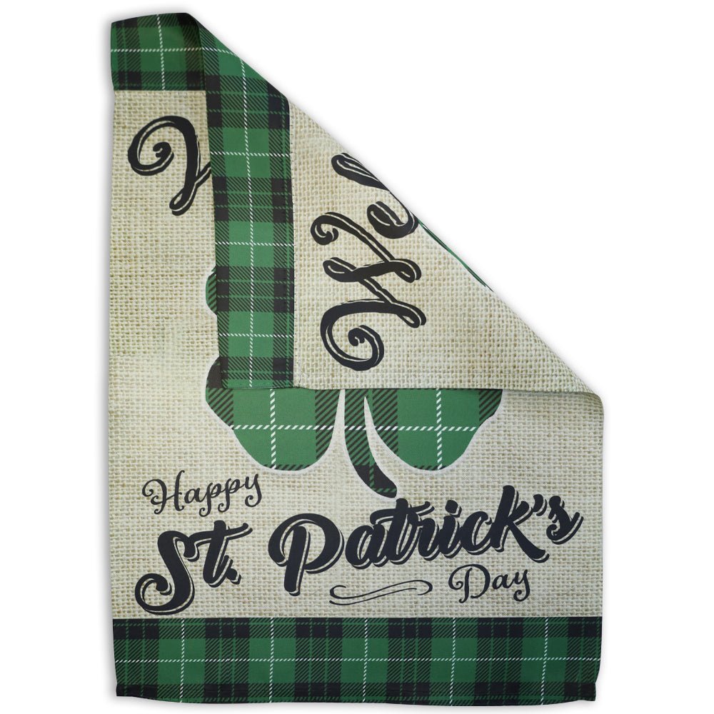H&G Studios St. Patrick's Day (Welcome) 12x18in Garden Flag - Flags Importer