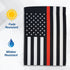 H&G Studios Thin Red Line 12x18in Garden Flag - Flags Importer