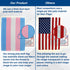 H&G Studios Transgender 12x18in Garden Flag - Flags Importer