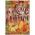 H&G Studios Welcome Autumn (Pumpkins) 12x18in Garden Flag - Flags Importer