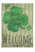 H&G Studios Welcome (St. Patrick's Day) 12x18in Garden Flag - Flags Importer