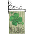 H&G Studios Welcome (St. Patrick's Day) 12x18in Garden Flag - Flags Importer