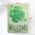 H&G Studios Welcome (St. Patrick's Day) 12x18in Garden Flag - Flags Importer