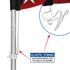 Ice Windless Banner Flag & Pole Kit - Flags Importer