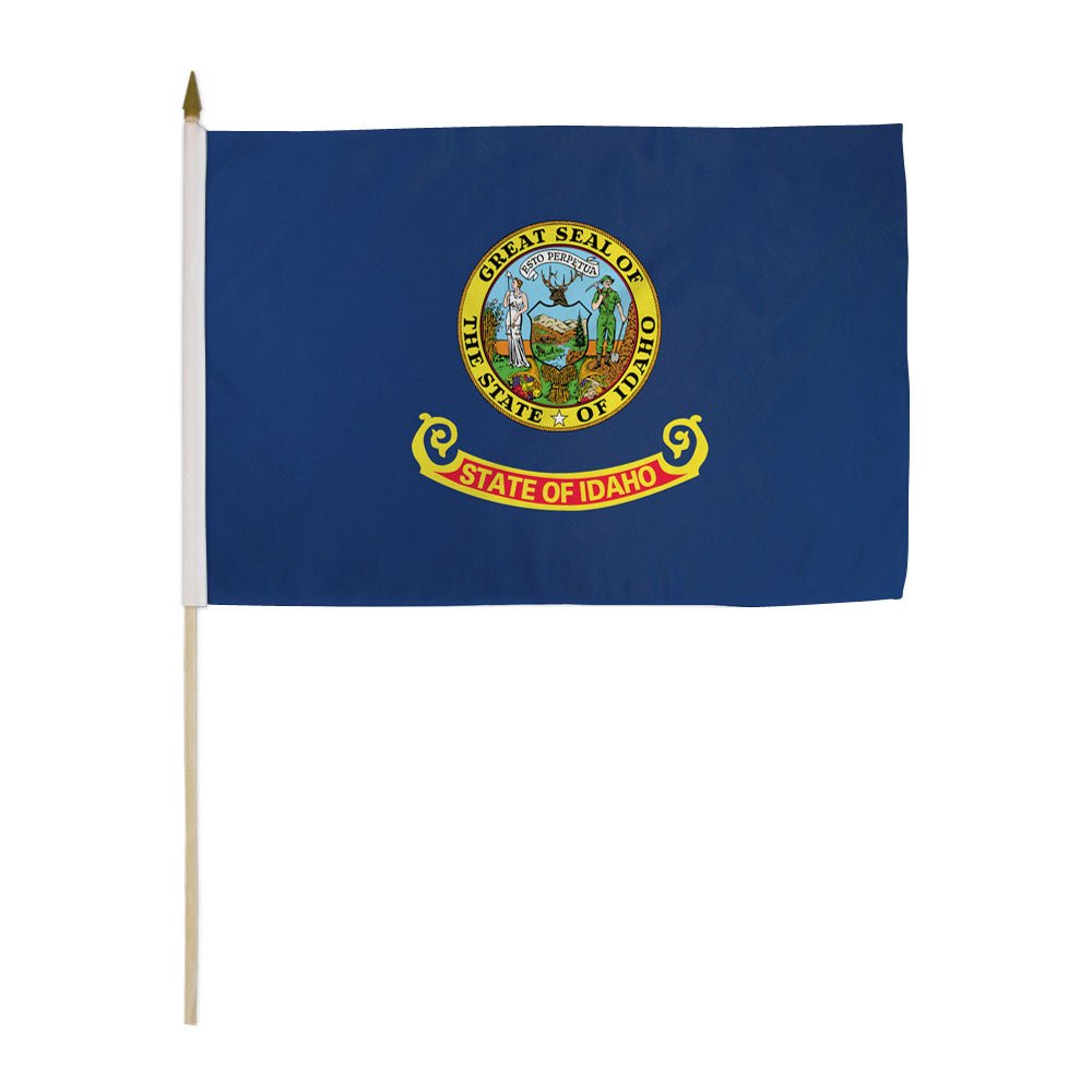 Idaho 12x18in Stick Flag - Flags Importer