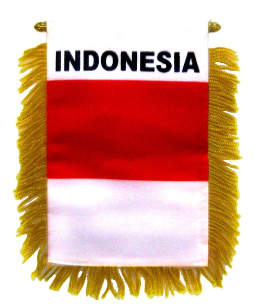 Indonesia Mini Banner - Flags Importer