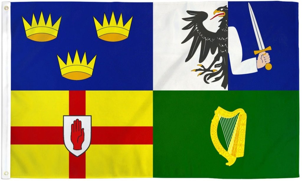 Irish Provinces Flag 3x5ft Poly - Flags Importer