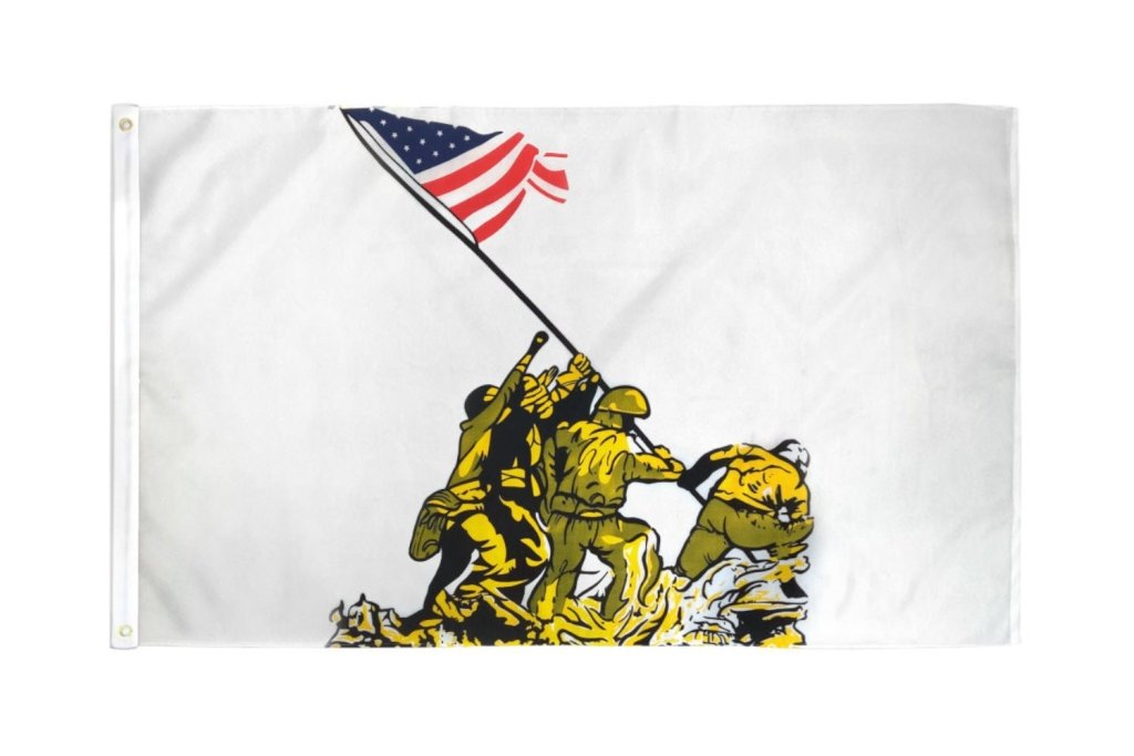 Iwo Jima Flag 3x5ft Poly - Flags Importer