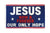 Jesus (Now & Forever) Flag 3x5ft Poly - Flags Importer