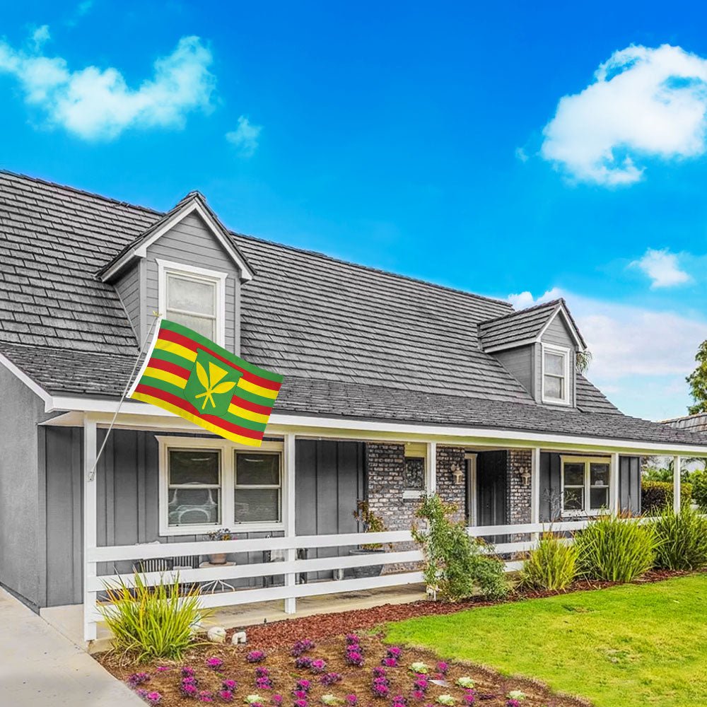 Kanaka Maoli Flag 3x5ft Poly - Flags Importer
