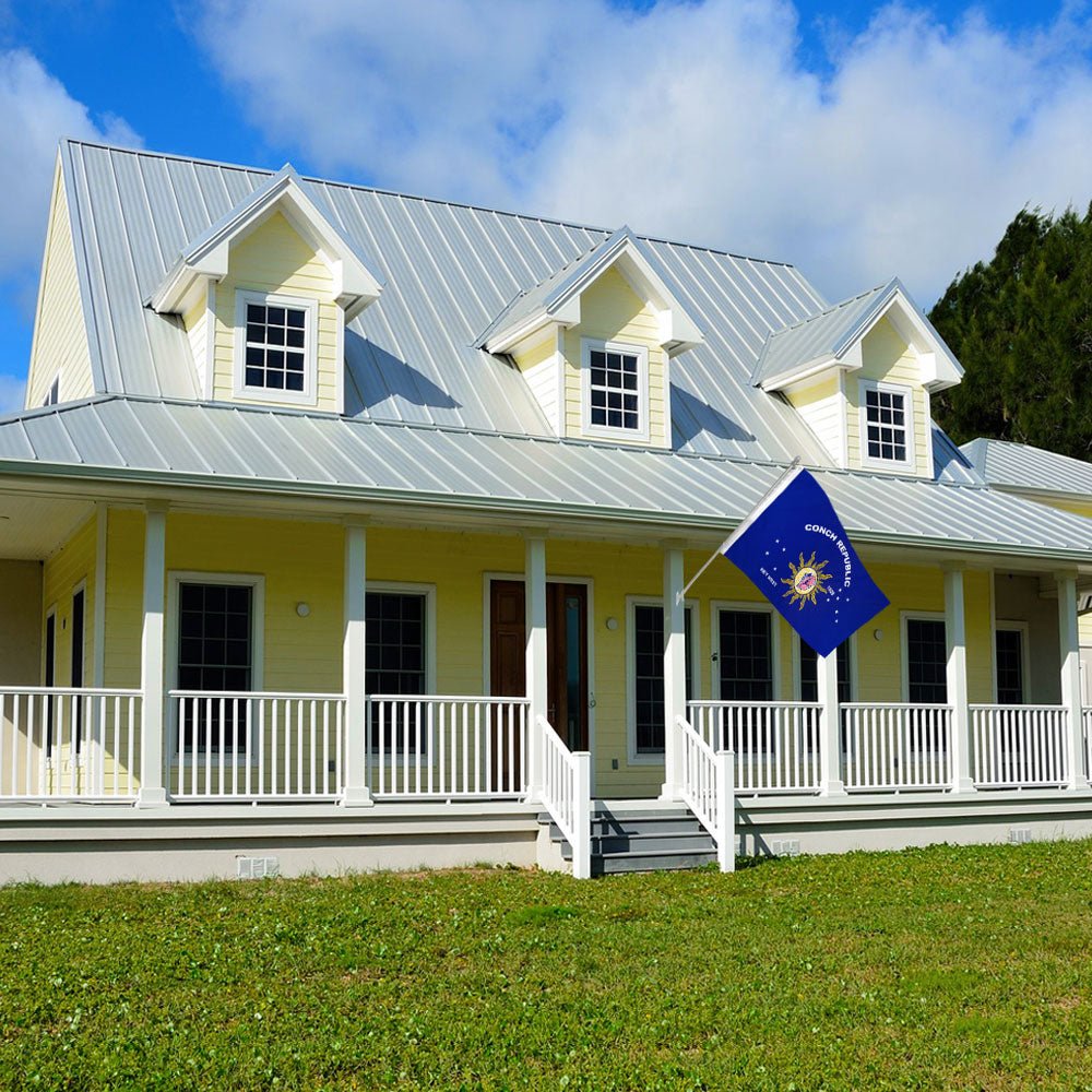 Key West (Conch Republic) Flag 3x5ft Poly - Flags Importer