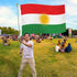 Kurdistan Flag 3x5ft Poly - Flags Importer