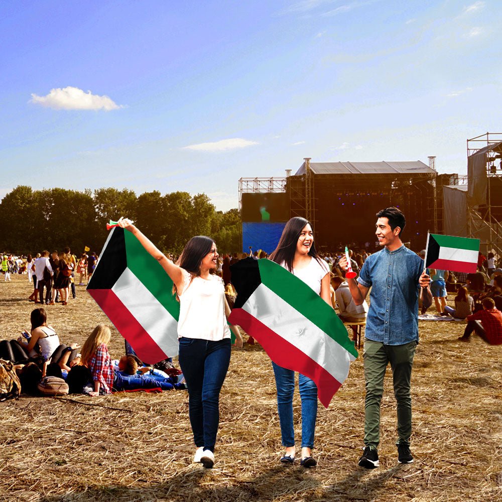 Kuwait Flag 3x5ft Poly - Flags Importer