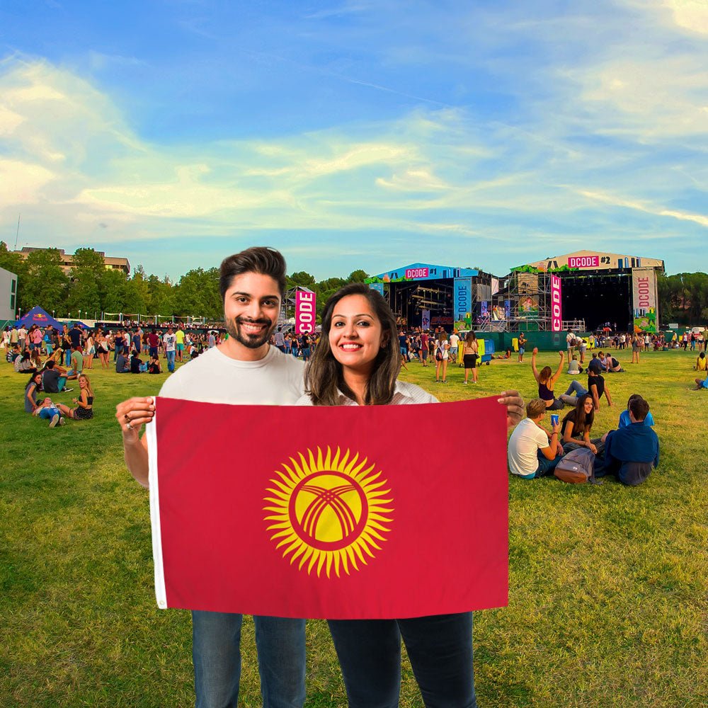 Kyrgyzstan Flag 2x3ft Poly - Flags Importer