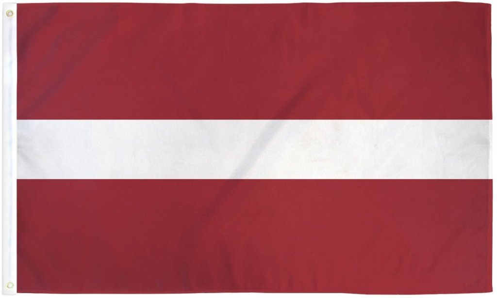 Latvia Flag 3x5ft Poly - Flags Importer