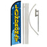 Laundromat Windless Banner Flag & Pole Kit - Flags Importer