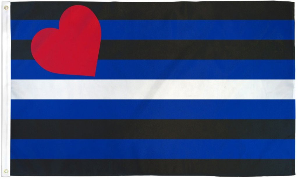 Leather Pride Flag 3x5ft Poly - Flags Importer