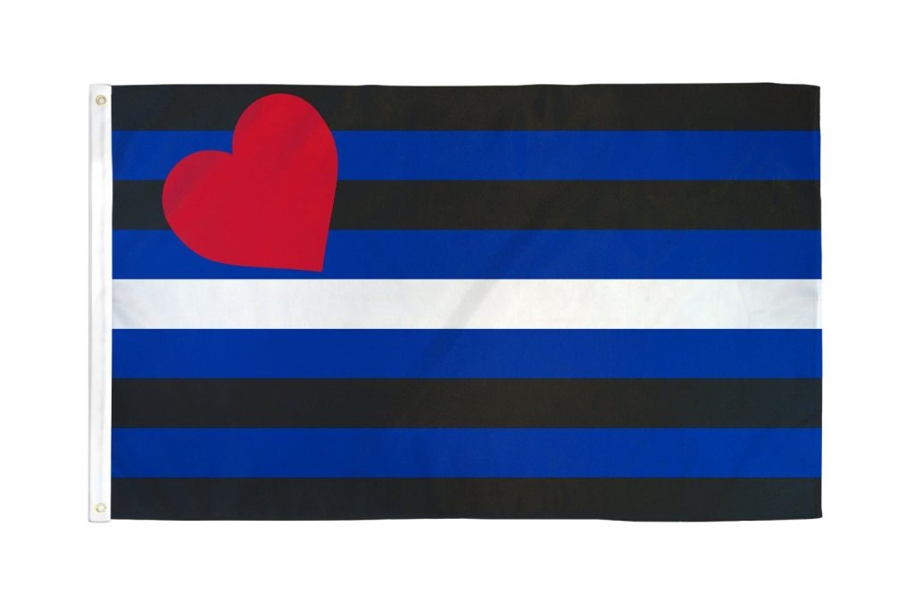 Leather Pride Flag 3x5ft Poly - Flags Importer