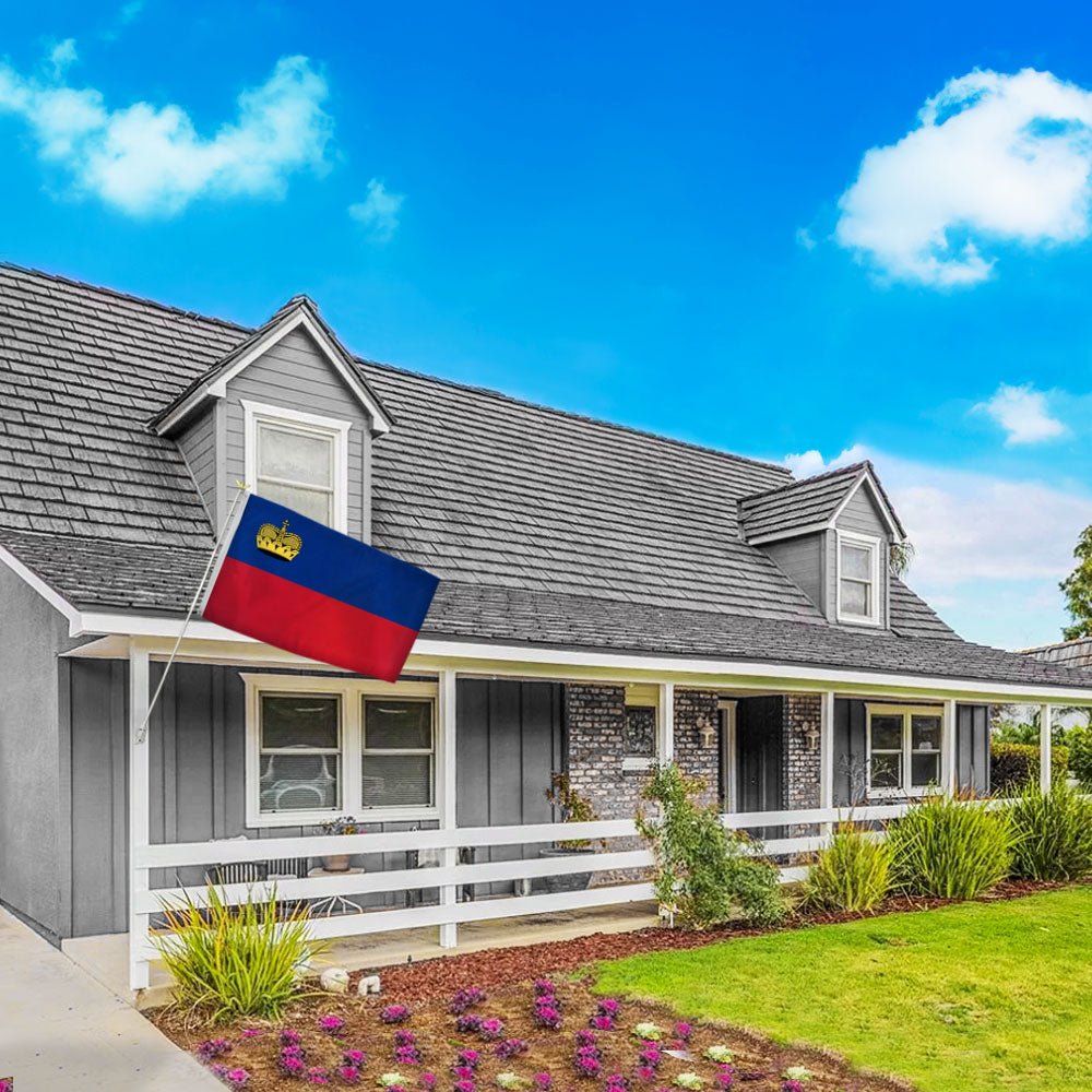 Liechtenstein Flag 3x5ft Poly - Flags Importer