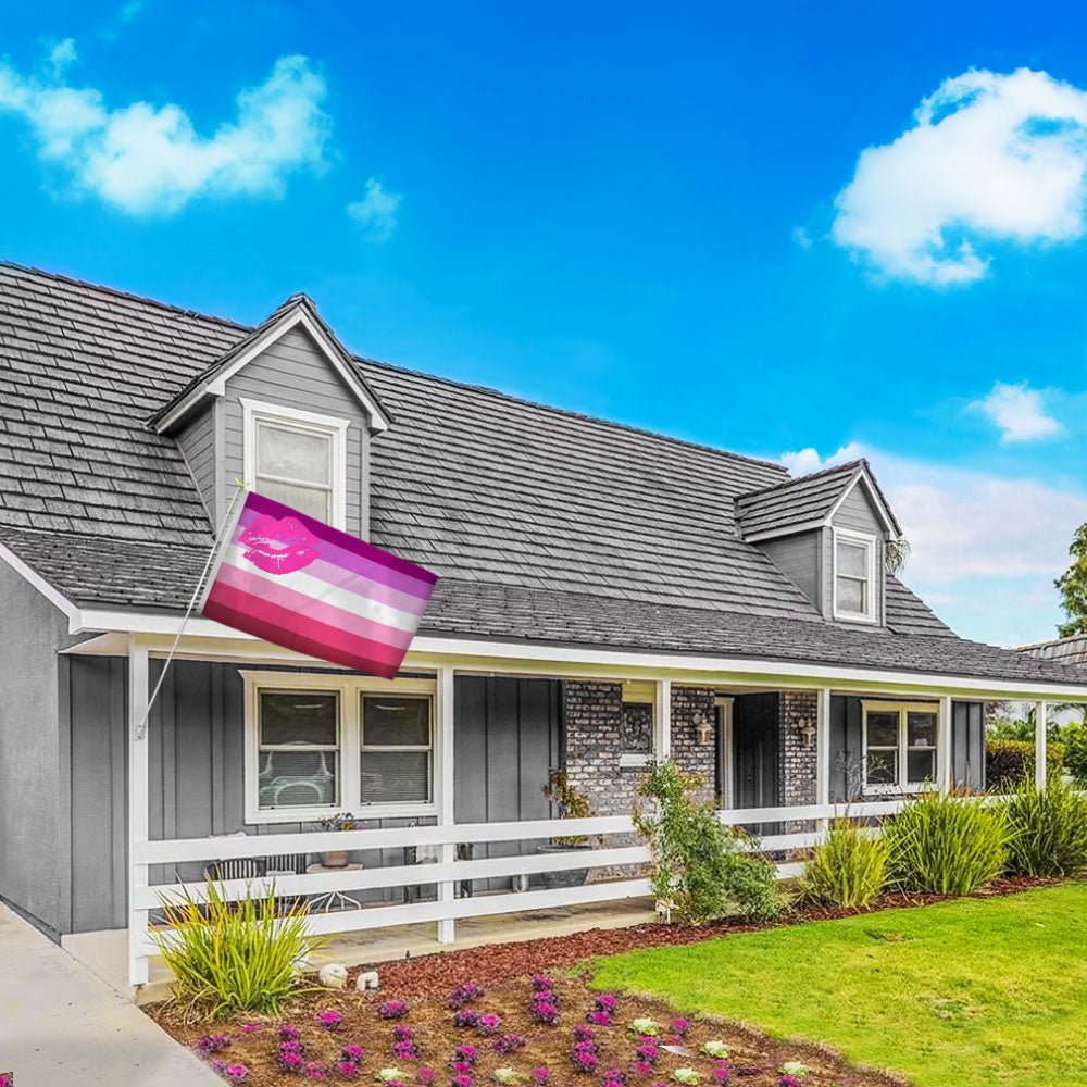 Lipstick Lesbian Flag 3x5ft Poly - Flags Importer