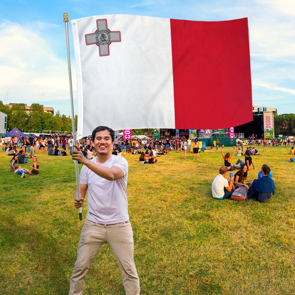 Malta Flag 3x5ft Poly - Flags Importer