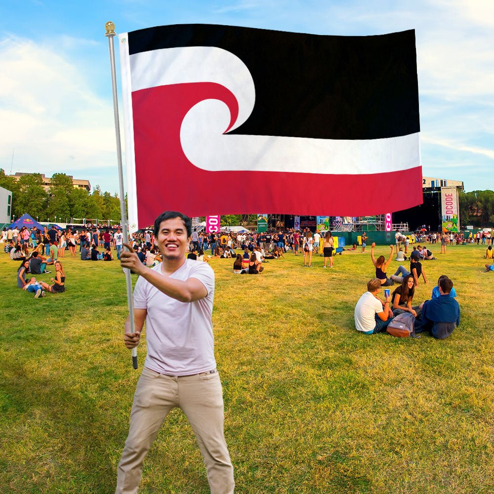 Maori Flag 3x5ft Poly - Flags Importer