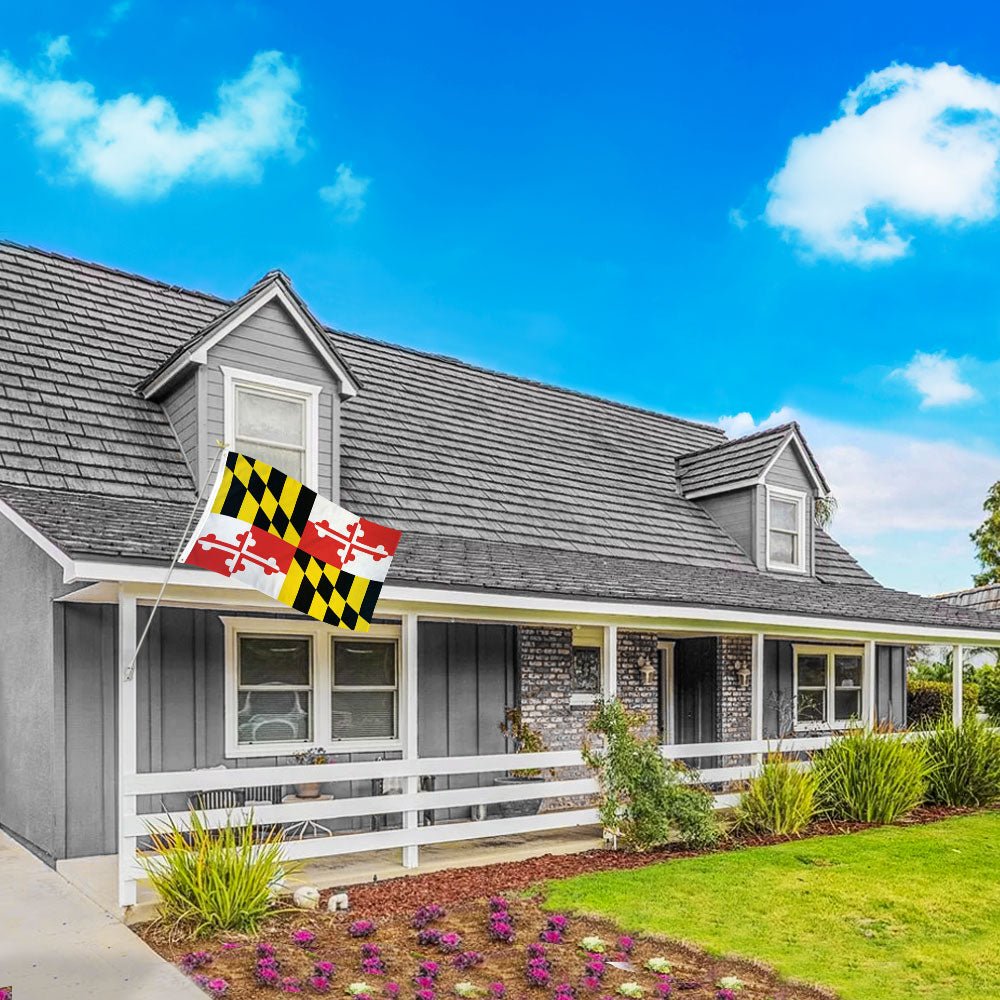 Maryland Flag 3x5ft Poly - Flags Importer