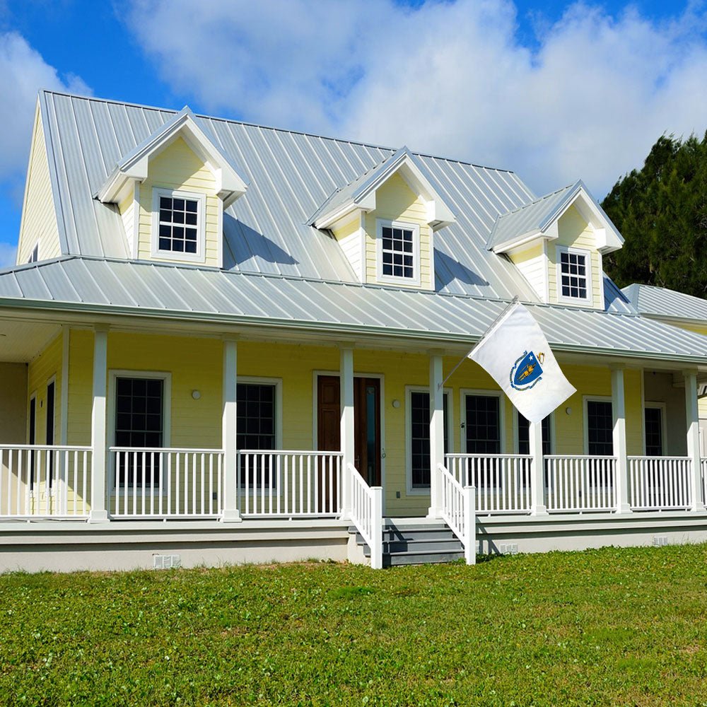 Massachusetts Flag 3x5ft Poly - Flags Importer