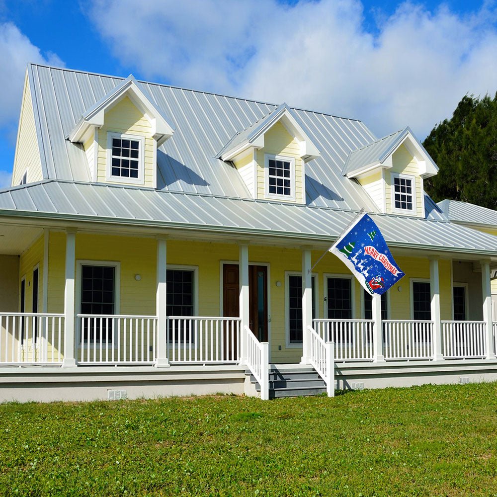 Merry Christmas Flag 3x5ft Poly - Flags Importer