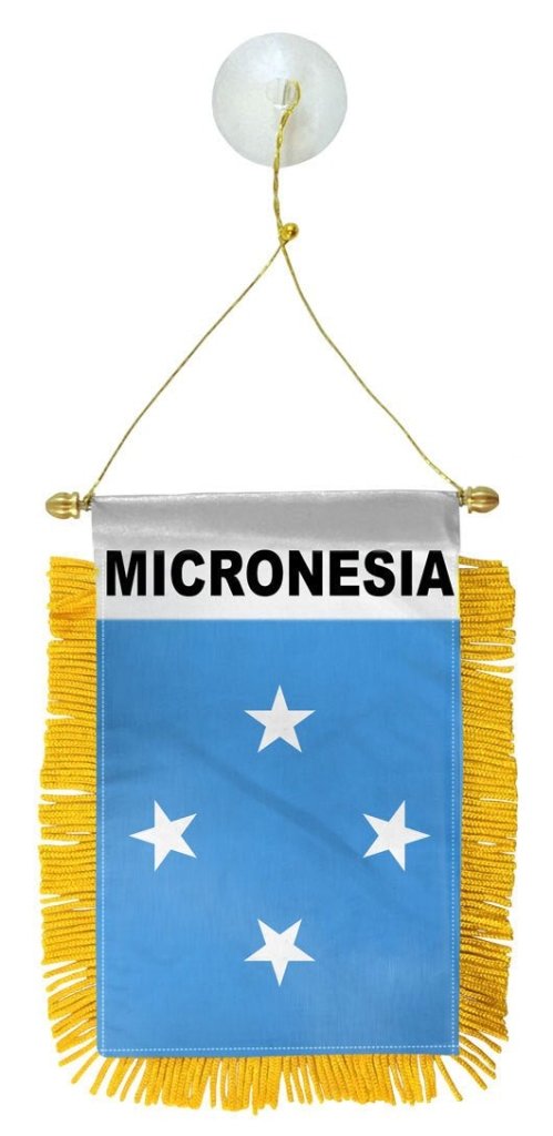 Micronesia Mini Banner - Flags Importer