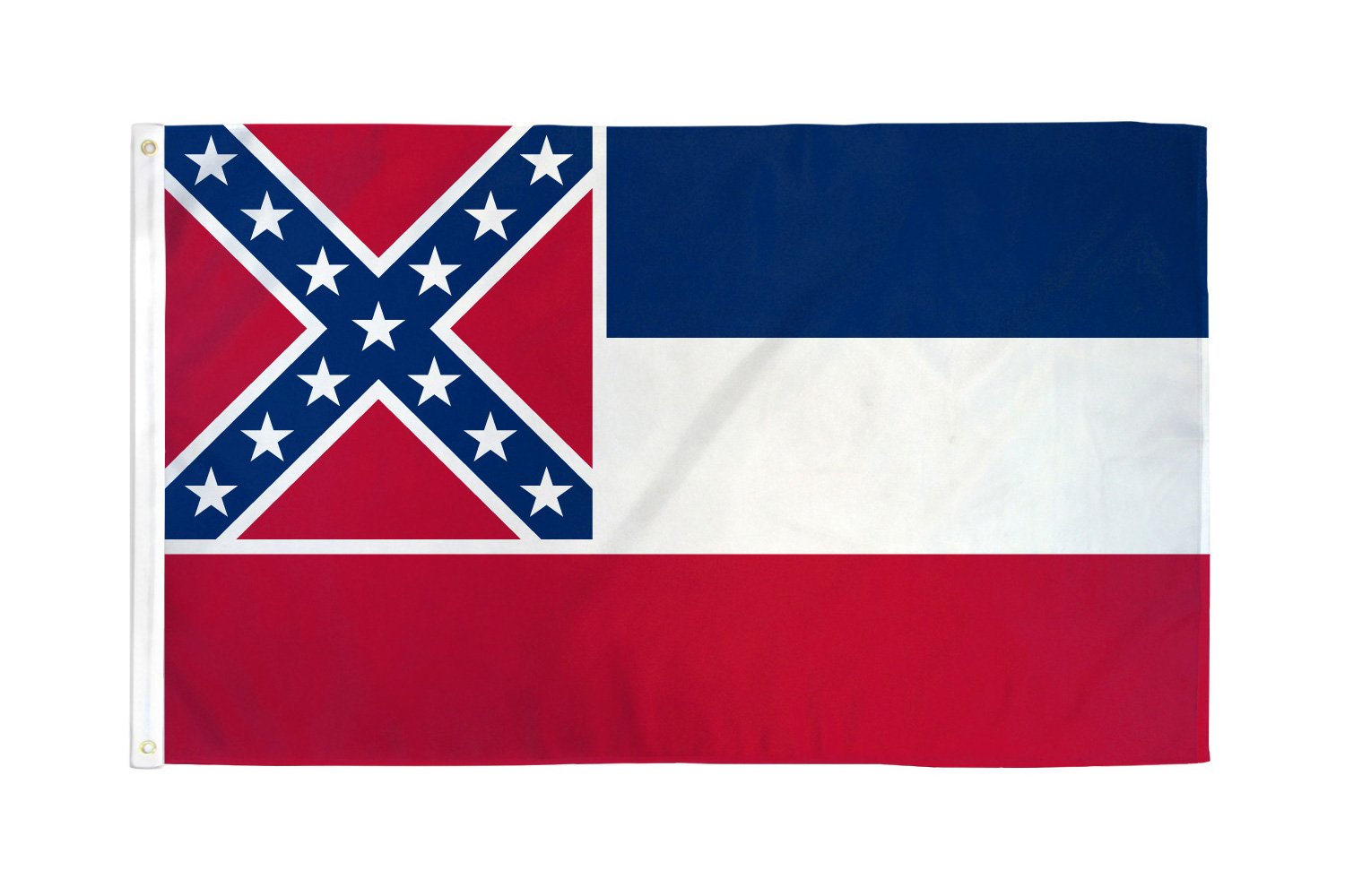 Mississippi 1894 Printed Polyester Flag 2ft by 3ft