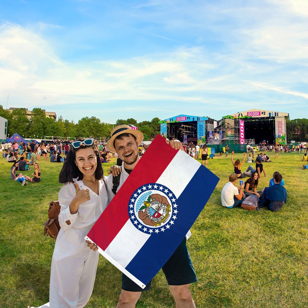 Missouri Flag 2x3ft Poly - Flags Importer