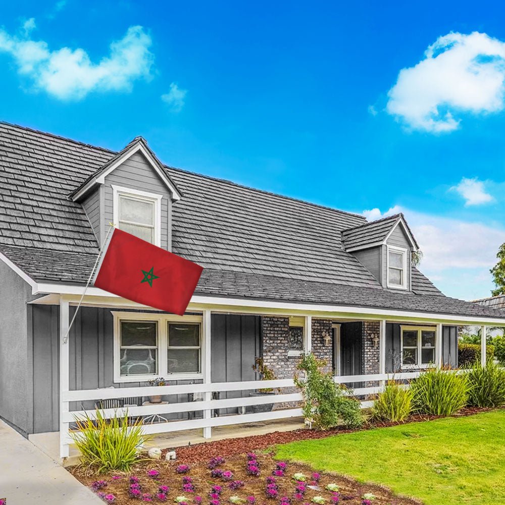 Morocco Flag 3x5ft Poly - Flags Importer