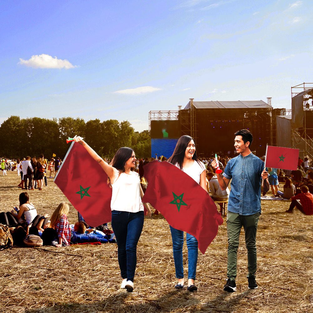 Morocco Flag 3x5ft Poly - Flags Importer