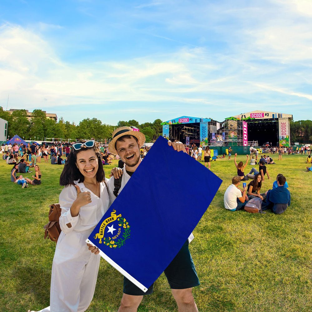 Nevada Flag 2x3ft Poly - Flags Importer