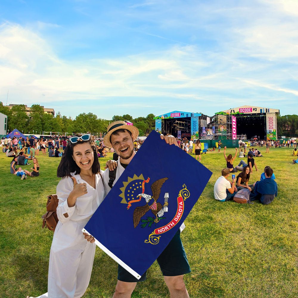 North Dakota Flag 2x3ft Poly - Flags Importer