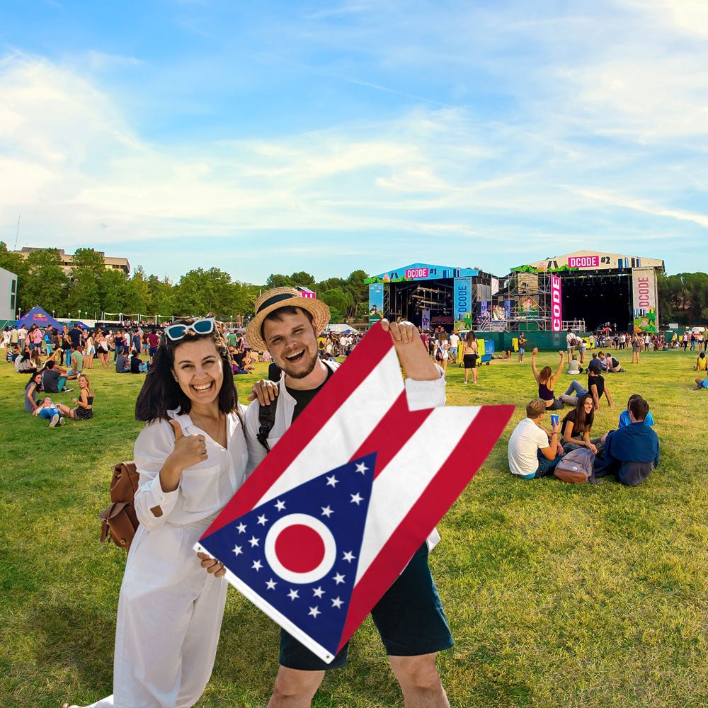 Ohio Flag 2x3ft Poly - Flags Importer