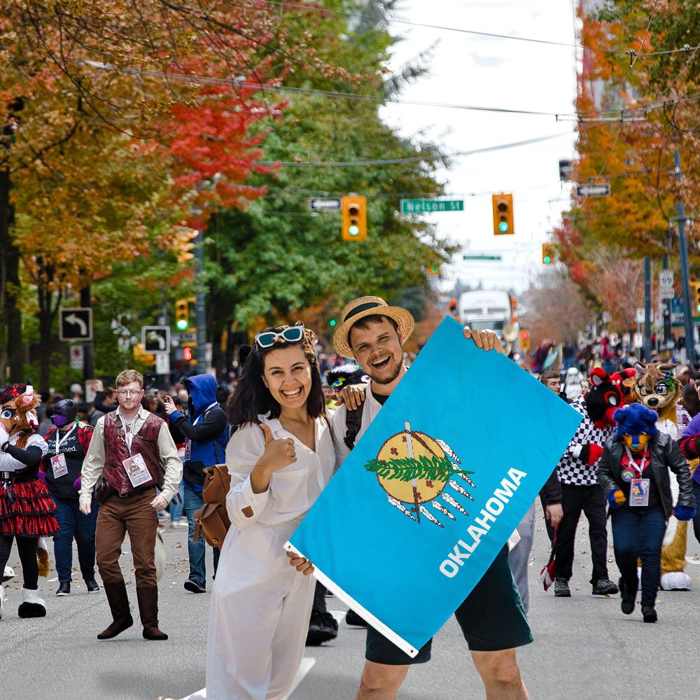 Oklahoma Flag 2x3ft Poly - Flags Importer