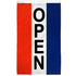 Open (Vertical) Flag 3x5ft Poly - Flags Importer