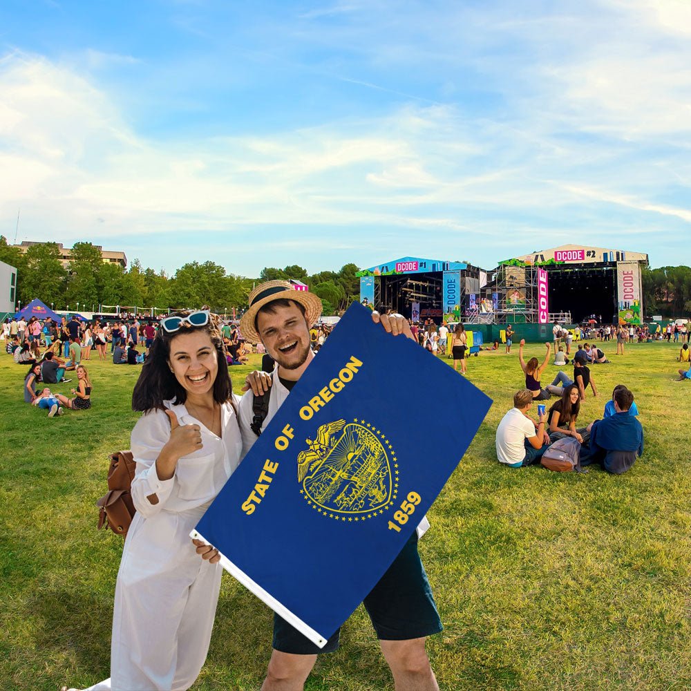 Oregon Flag 2x3ft Poly - Flags Importer