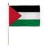 Palestine 12x18in Stick Flag - Flags Importer
