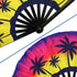 Palm Paradise X - Large Hand Fan - Flags Importer