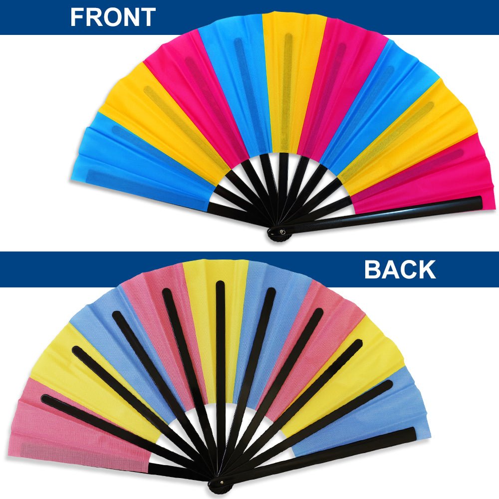 Pansexual X - Large Hand Fan - Flags Importer
