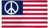Peace USA (Standard) Flag 3x5ft Poly - Flags Importer